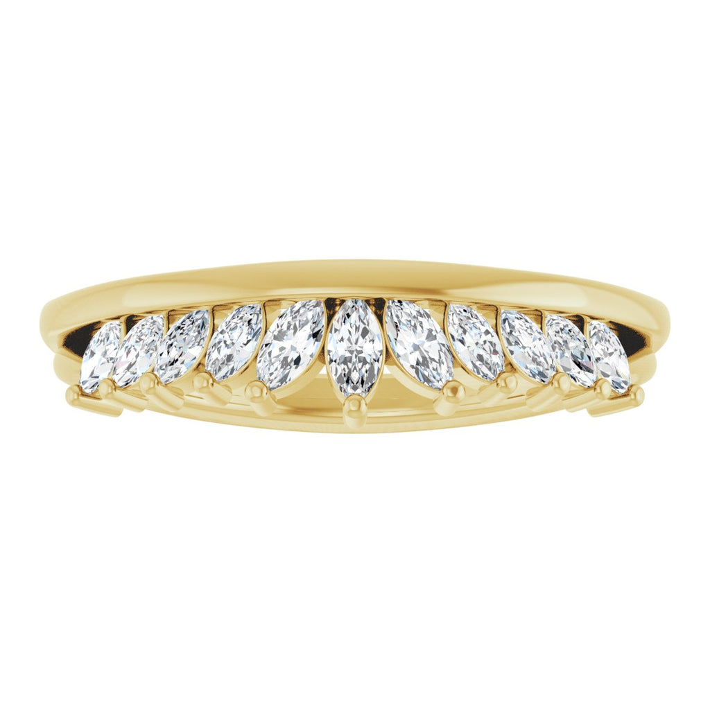 Accented Engagement Ring or Band