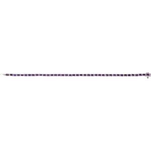 Bezel-Set Line Bracelet