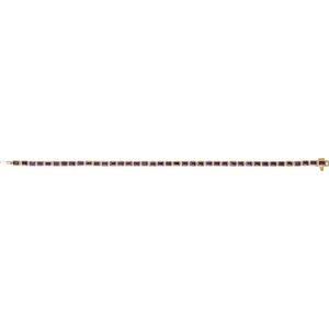 Bezel-Set Line Bracelet