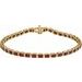 Bezel-Set Line Bracelet