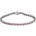 Bezel-Set Line Bracelet