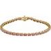 Bezel-Set Line Bracelet
