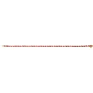 Bezel-Set Line Bracelet
