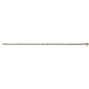 Bezel-Set Line Bracelet
