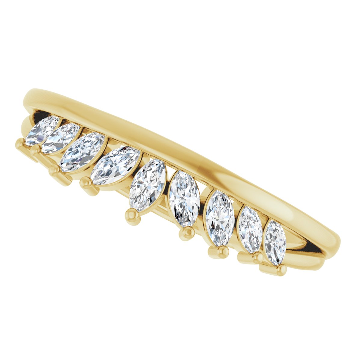 Accented Engagement Ring or Band