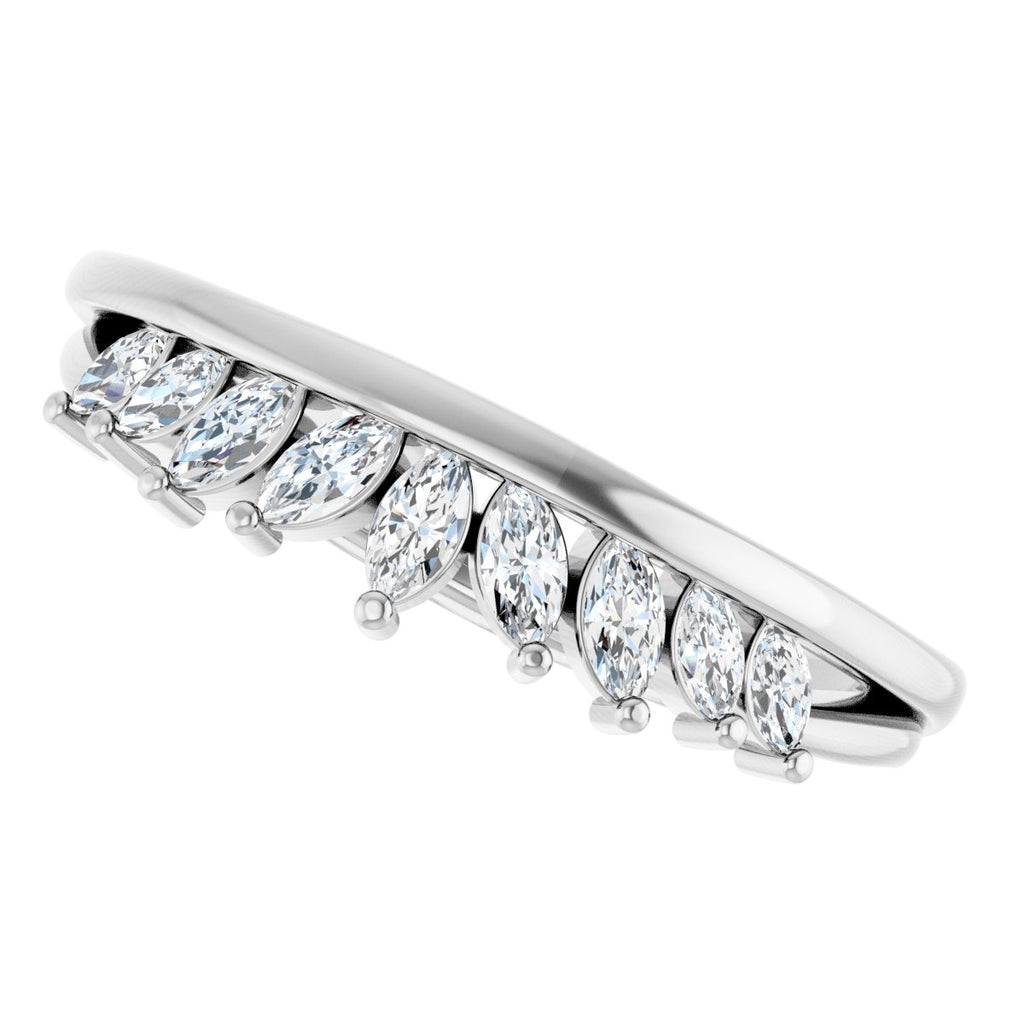 Accented Engagement Ring or Band