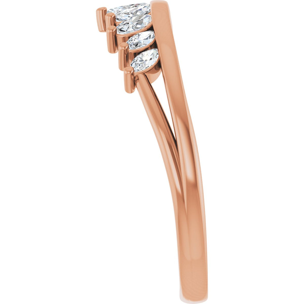 Accented Engagement Ring or Band