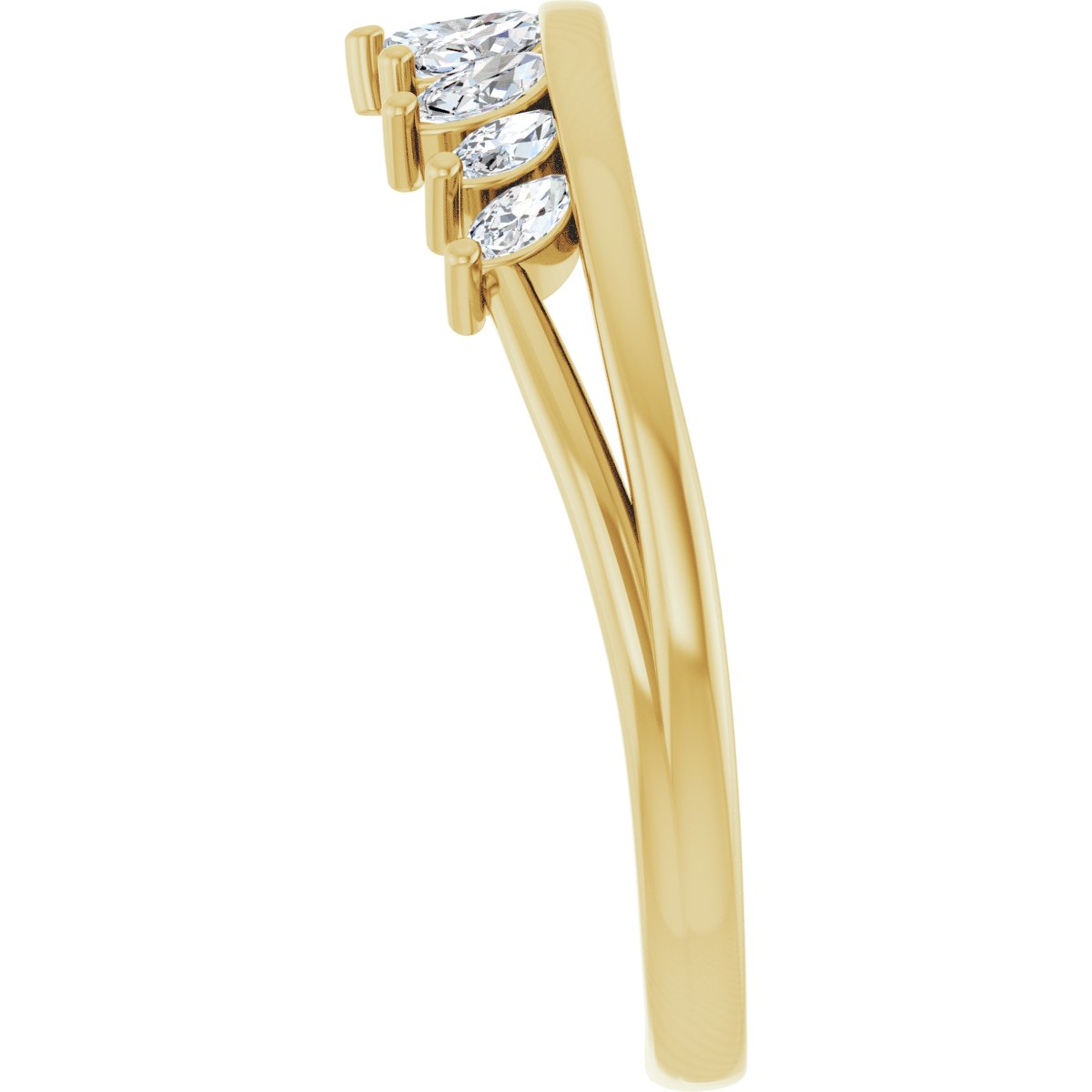 Accented Engagement Ring or Band