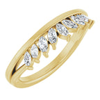 Accented Engagement Ring or Band