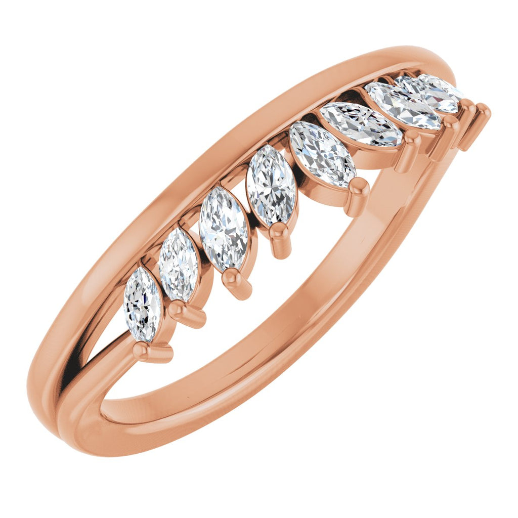 Accented Engagement Ring or Band