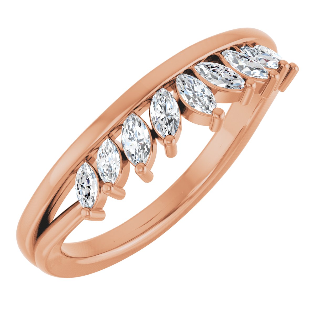 Accented Engagement Ring or Band