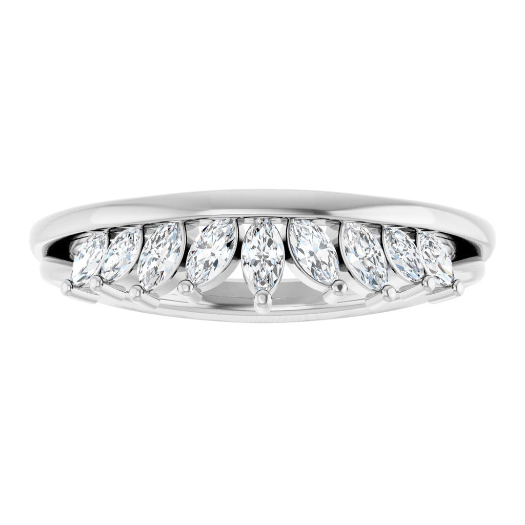 Accented Engagement Ring or Band