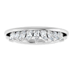 Accented Engagement Ring or Band