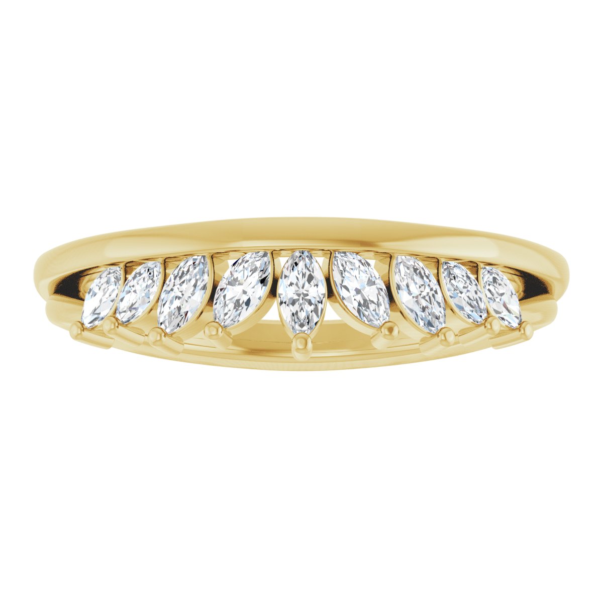 Accented Engagement Ring or Band