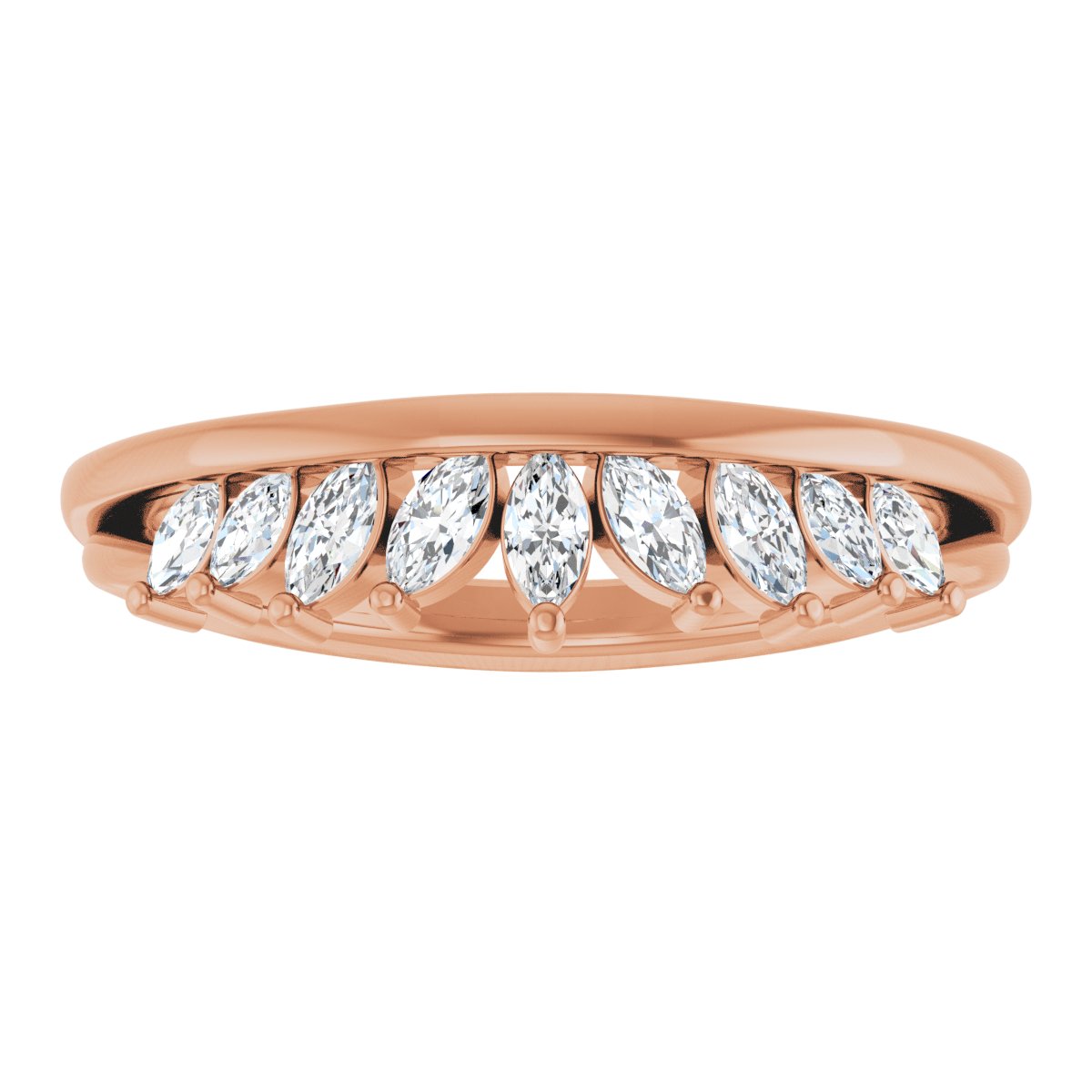 Accented Engagement Ring or Band