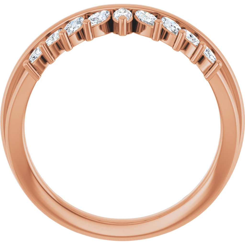 Accented Engagement Ring or Band
