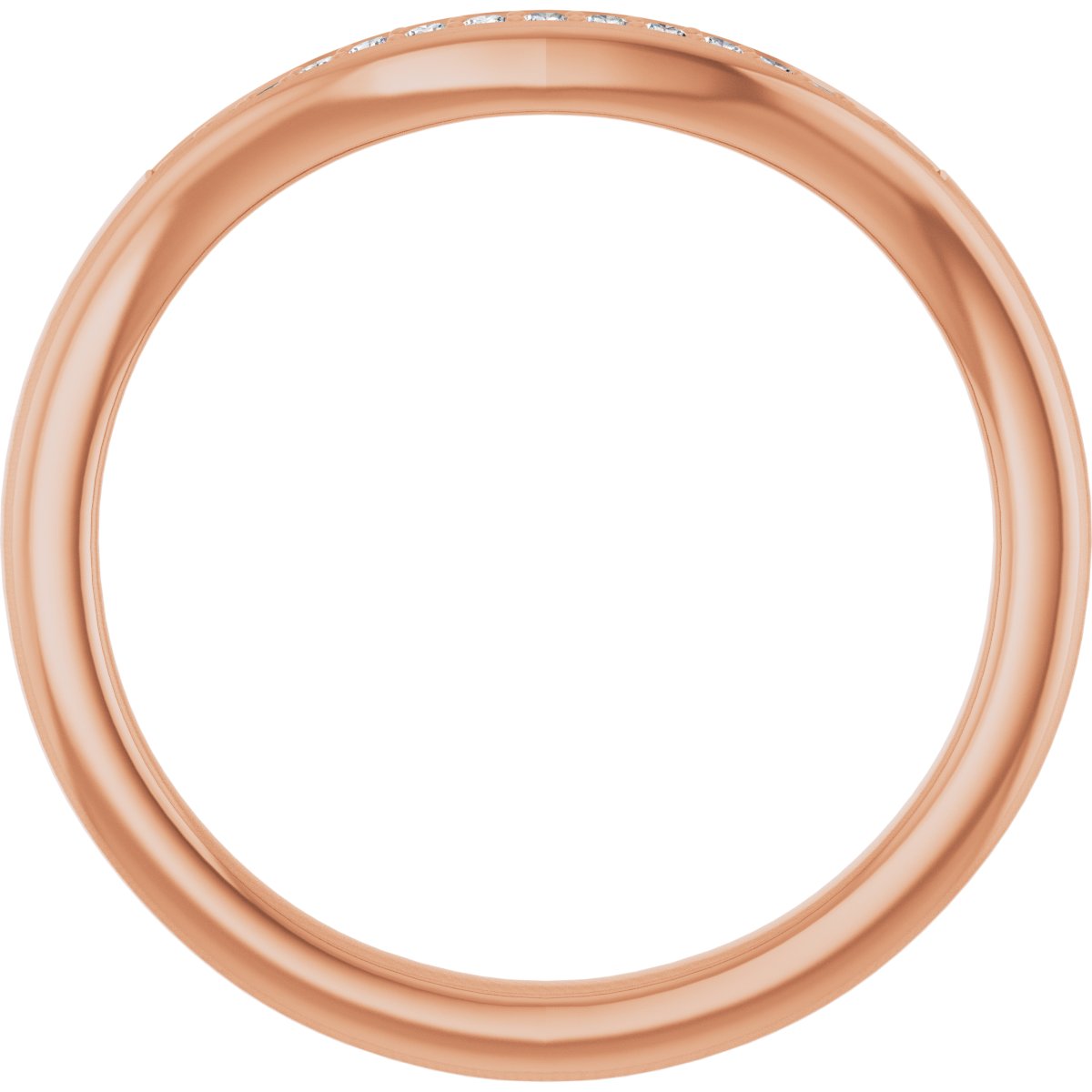Accented Engagement Ring or Band
