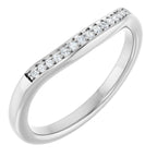 Accented Engagement Ring or Band