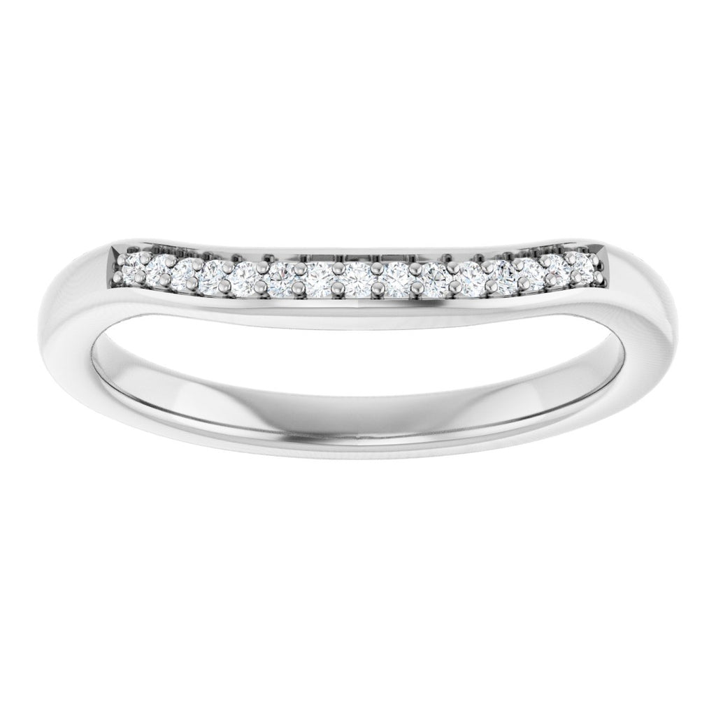 Accented Engagement Ring or Band