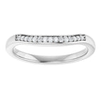 Accented Engagement Ring or Band