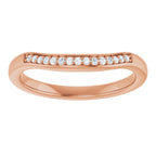 Accented Engagement Ring or Band