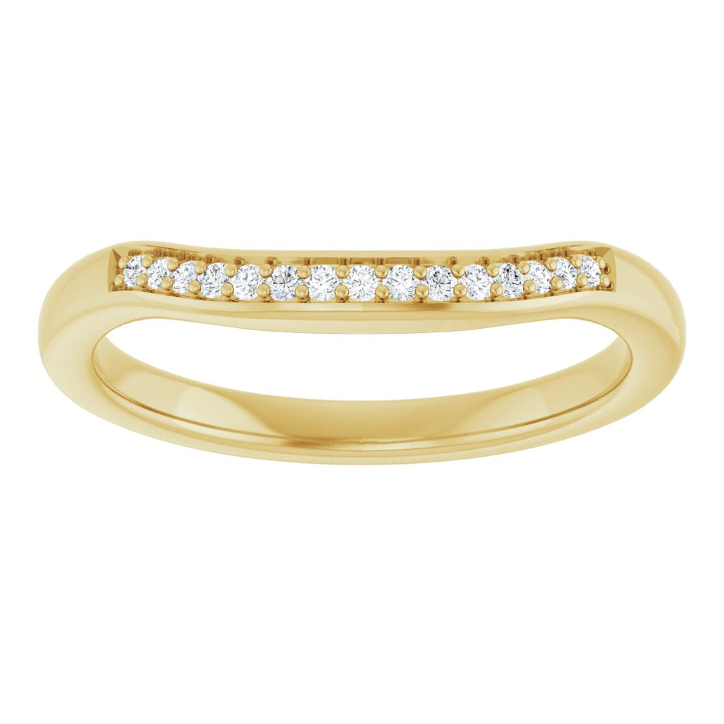 Accented Engagement Ring or Band