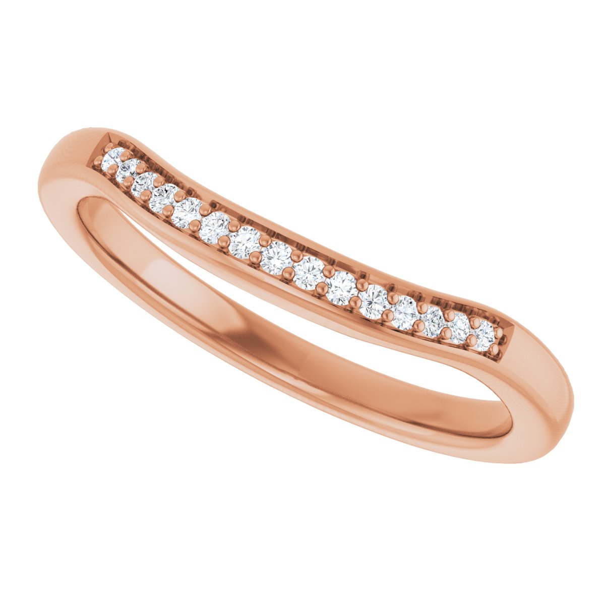 Accented Engagement Ring or Band