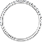 Accented Engagement Ring or Band