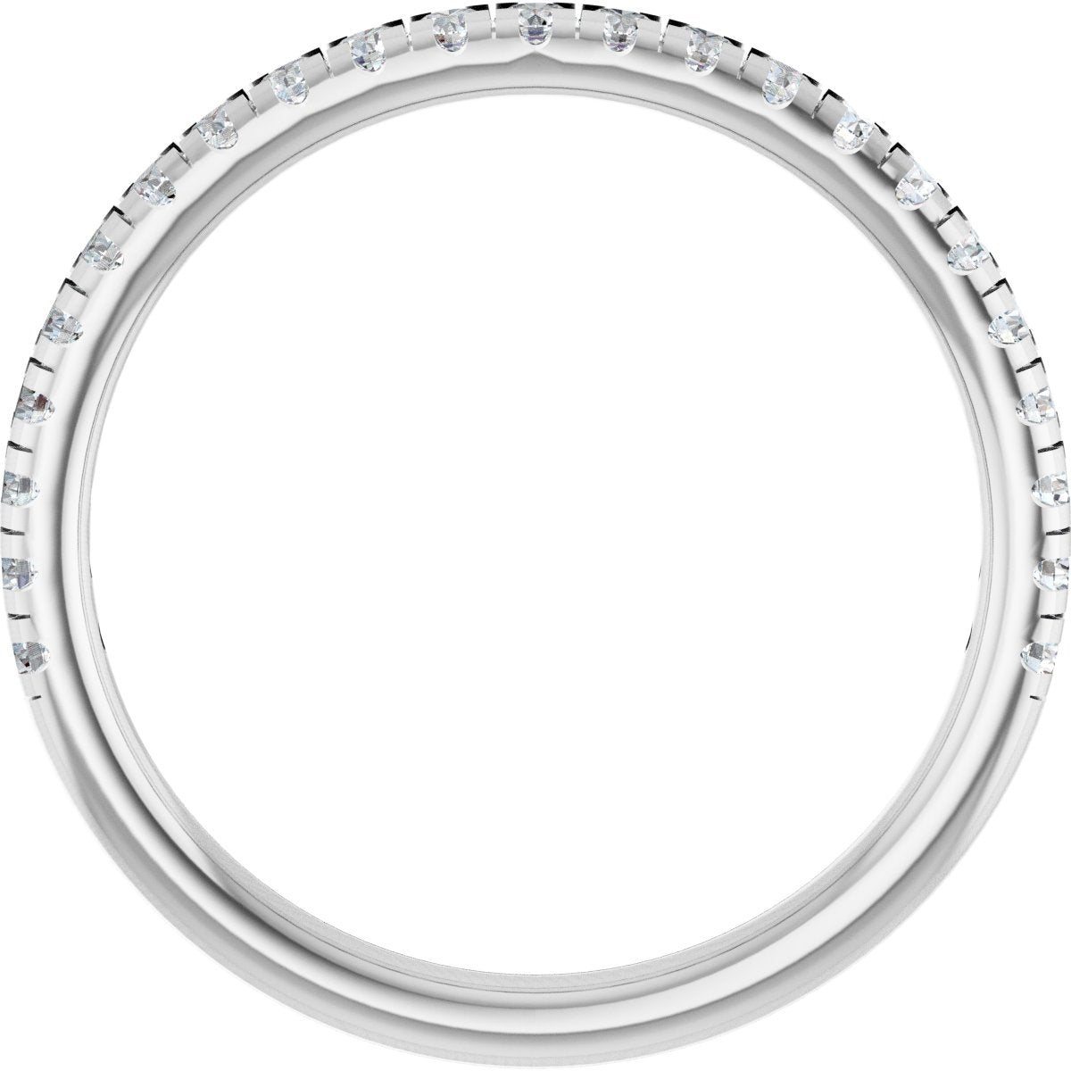 Accented Engagement Ring or Band