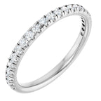 Accented Engagement Ring or Band