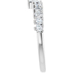 Accented Double-Row Engagement Ring or Band