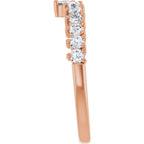 Accented Double-Row Engagement Ring or Band