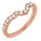 Double Claw-Prong Three-Stone Engagement Ring or Band
