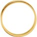 Lightweight Stepped-Edge Grooved Comfort-Fit Flat Band with Satin Finish