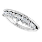 Accented Engagement Ring or Band