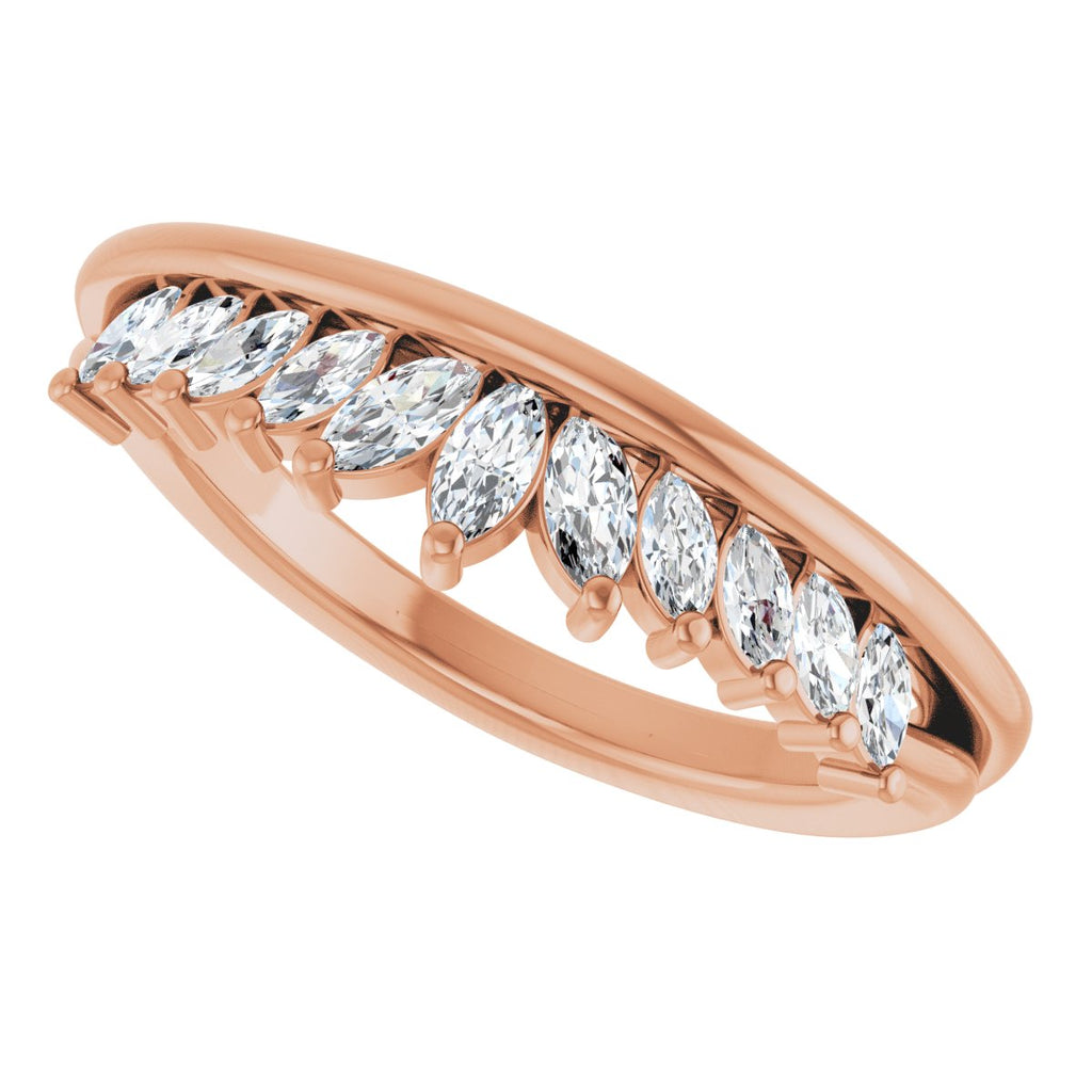 Accented Engagement Ring or Band