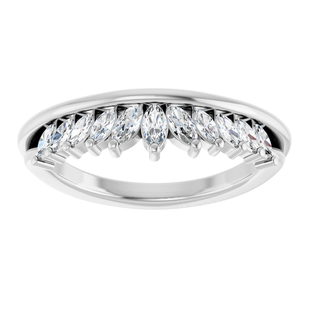 Accented Engagement Ring or Band