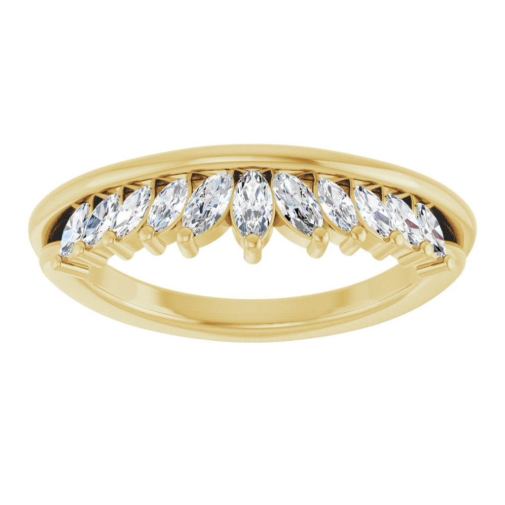 Accented Engagement Ring or Band