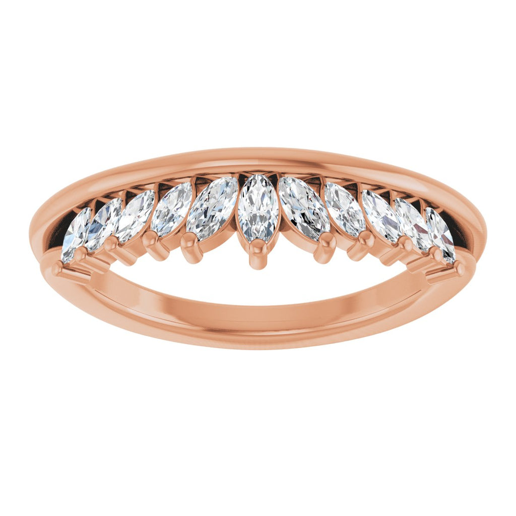 Accented Engagement Ring or Band