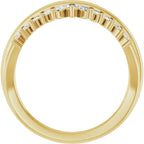 Accented Engagement Ring or Band