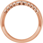 Accented Engagement Ring or Band