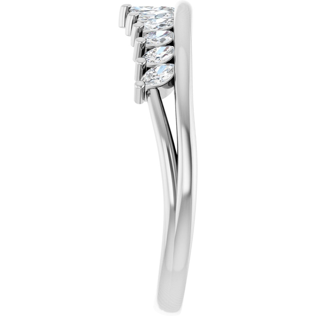 Accented Engagement Ring or Band