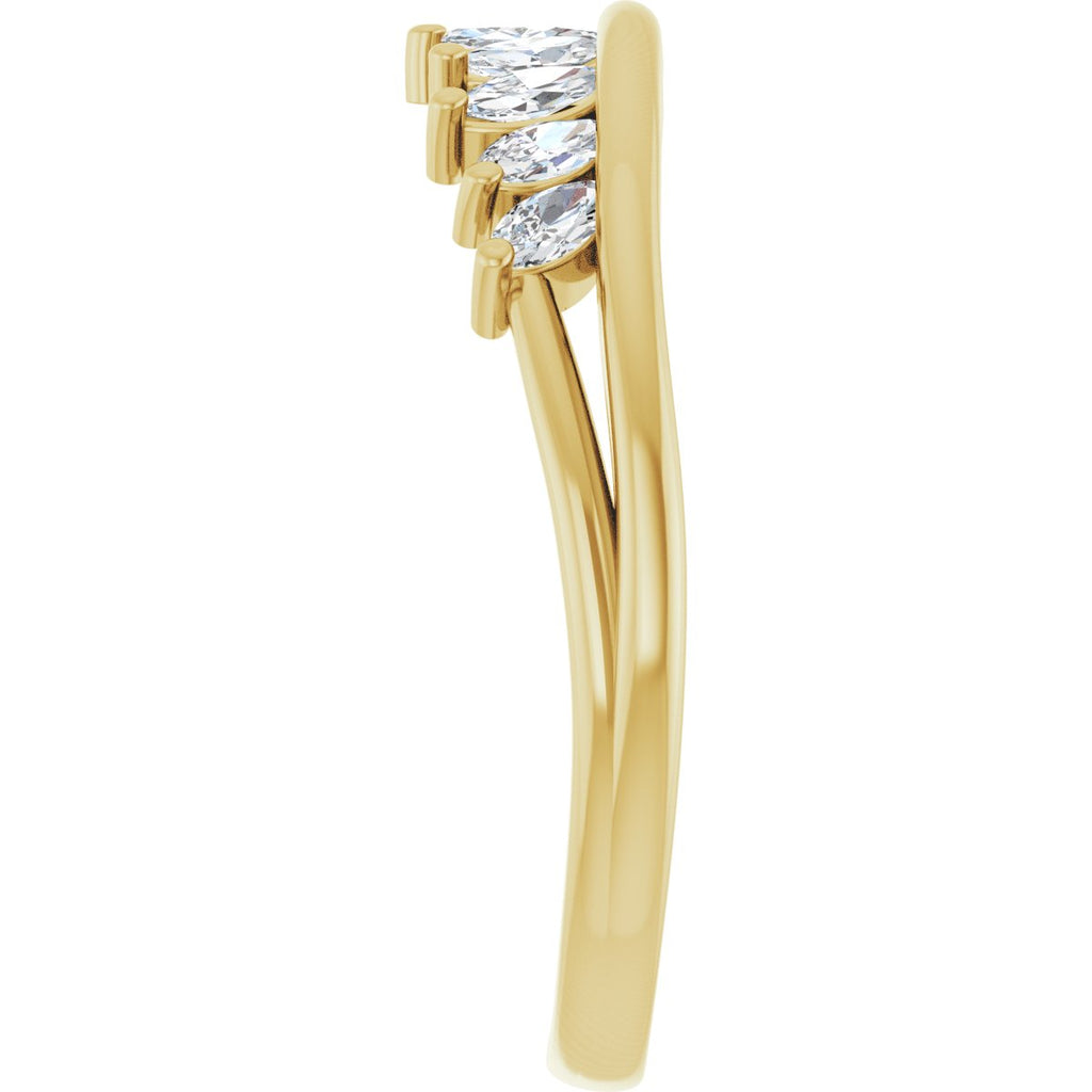 Accented Engagement Ring or Band