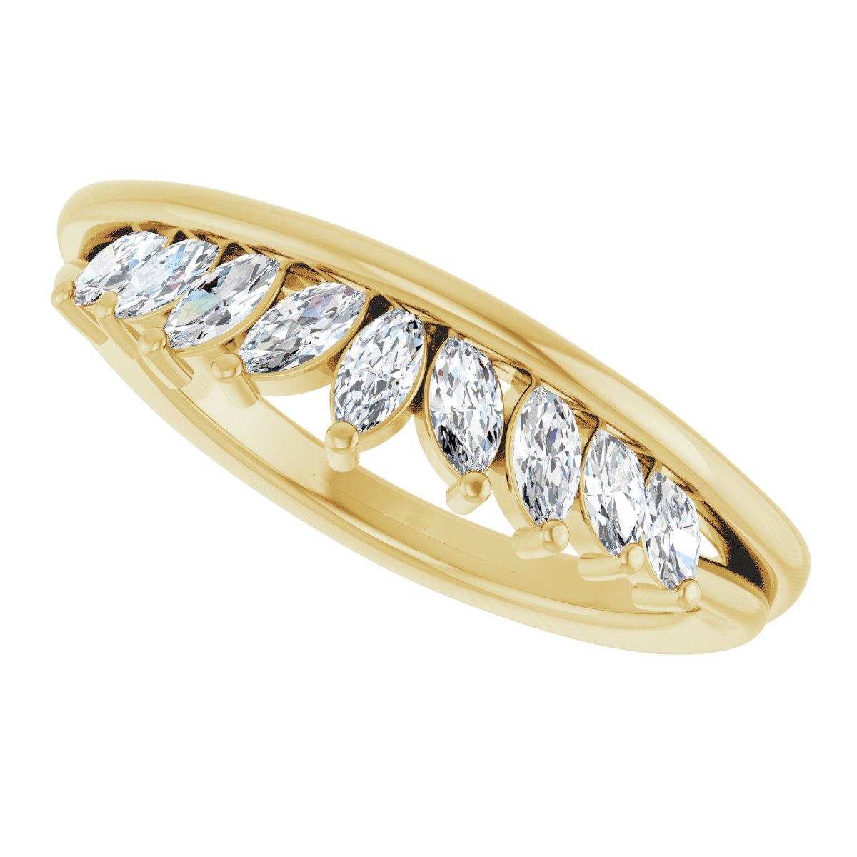 Accented Engagement Ring or Band