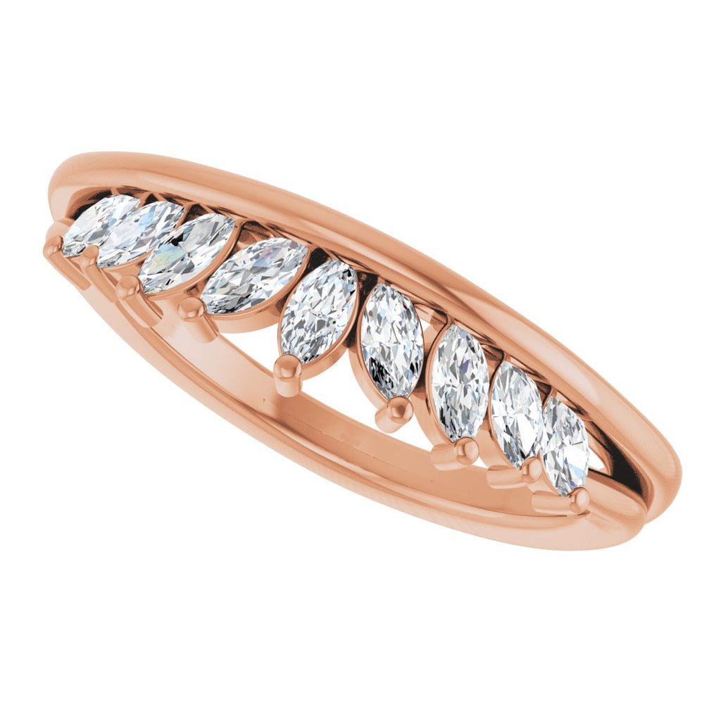 Accented Engagement Ring or Band