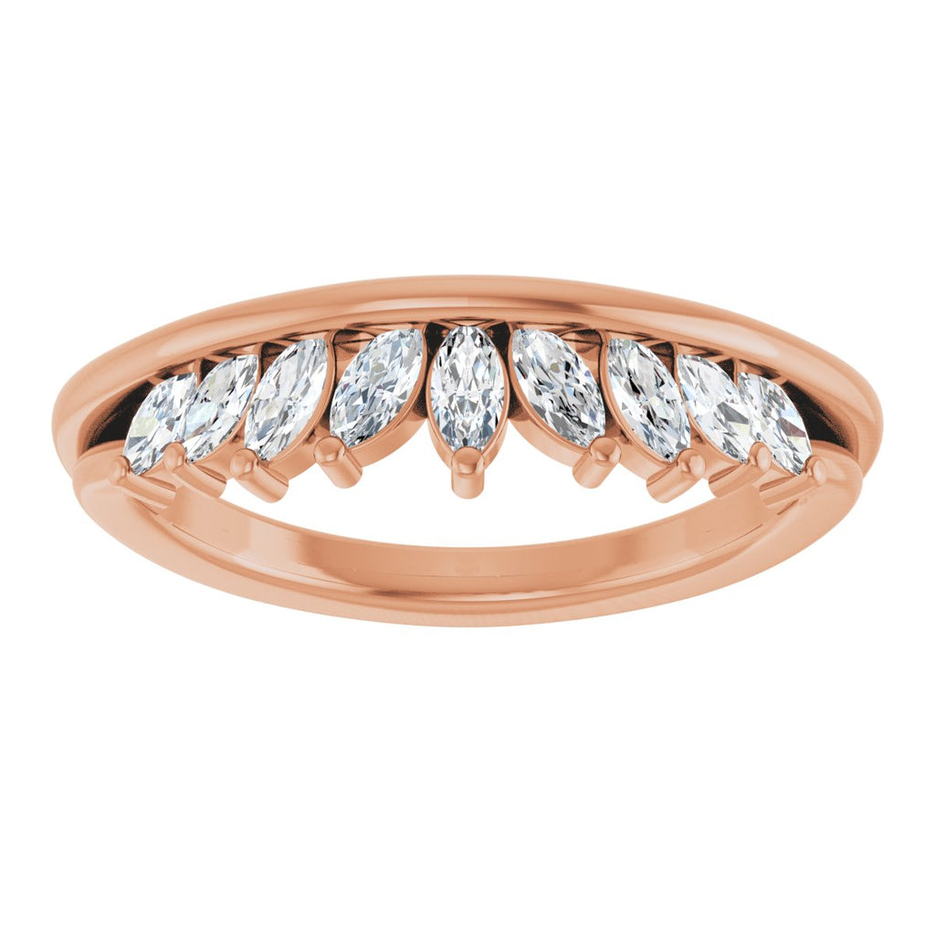 Accented Engagement Ring or Band