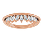 Accented Engagement Ring or Band