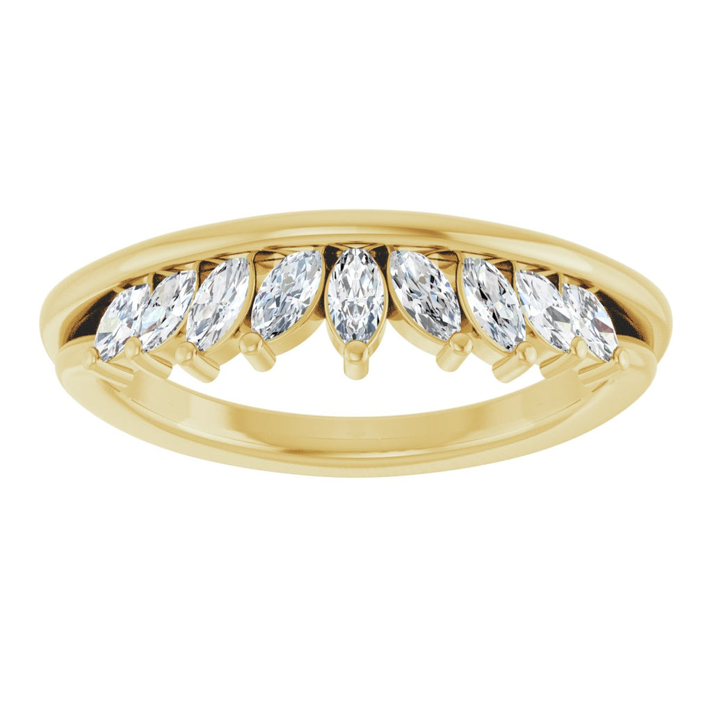 Accented Engagement Ring or Band