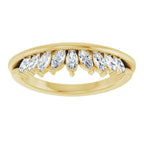 Accented Engagement Ring or Band