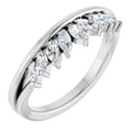 Accented Engagement Ring or Band